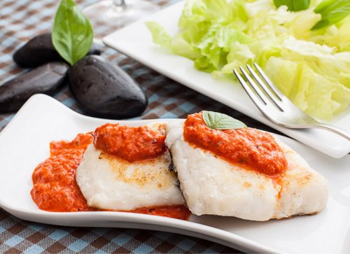 Dos recetas de pescado con diferentes salsas